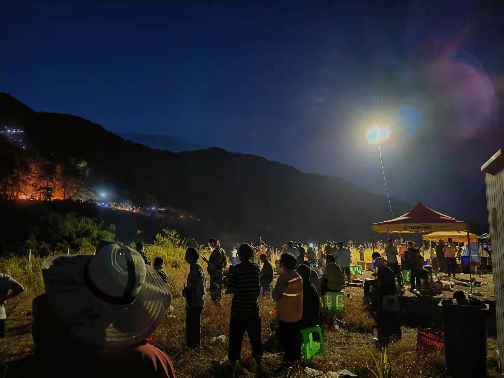 重庆●北碚山火